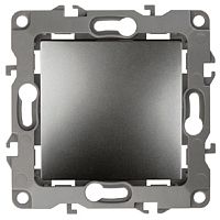 Выключатель без рамки Эра S12 1-кл 10А графит картинка